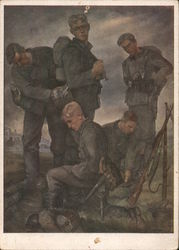 German Soldiers Postcard