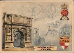 Distretto Militare Benevento (25) Postcard