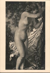 Nazi-era German Nude Im Winde - Gisbert Palmie Women Postcard Postcard Postcard