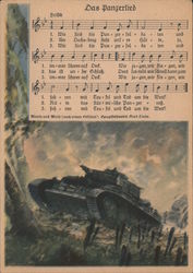 Das Panzerlied Postcard