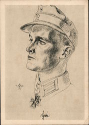 W.Willrich: Oberleutnant Spindler Postcard