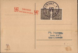 German Propaganda, Sudetenland Returns to the Reich, Czechoslovakia Nazi Germany Postcard Postcard Postcard