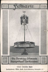 Germany WWII, Maypole in Salzburg, Austria (Capital of Ostmark) Postcard