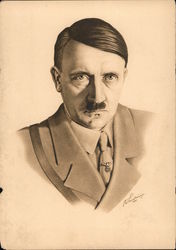 Führer und Reichskanzler Adolf Hitler, Portrait Postcard