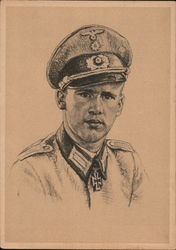 Ritterkreuzträger - Leutnant Günther v. Falkenhayn Postcard