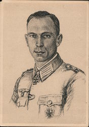 Ritterkreuzträger - Hauptmann Karl Torley Postcard