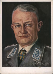 Germany WWII, General of Air Force, Medal "Blue Max" Postcard