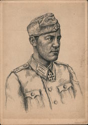 Freidrich Carl, Knight Cross Bearer of the Army Postcard