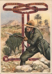 219th Army Corps "Gravinana", East Africa, Italian soldier Postcard