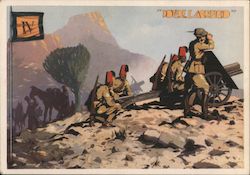 4th Mountain Indigenous Artillery Group Italy World War II Postcard Postcard Postcard