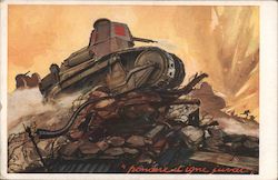 Tank Regiment Postcard