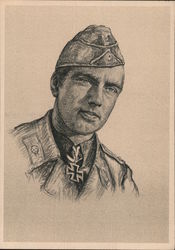 Ritterkreuzträger - Oberleutnant Wilh. Weidenbrück Postcard