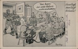 Humor, "The First Sealord Doesn't Scare Us" Nazi Germany Postcard Postcard Postcard