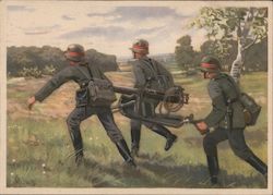 The German Armed Forces, Heavy Machine Gun Crew Nazi Germany Postcard Postcard Postcard