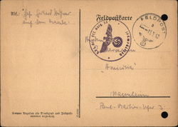 Feldpost Postcard, Soldier's Mail, 1942 Postcard