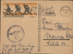 Feldpost (military mail) - "Gulaschkanonen" Postcard