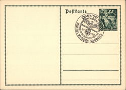 commemorative cancel "Stadt des Deutschen Handwerks - Zum 30. Januar" Nazi Germany Postcard Postcard Postcard