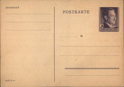 postal card Generalgouvernement (occupied Poland) Nazi Germany Postcard Postcard Postcard