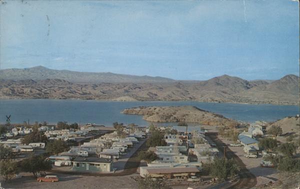 Black Meadows Landing Parker Dam Ca Postcard