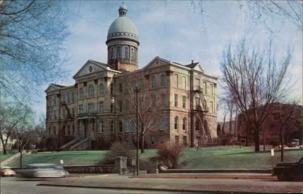 Augustana College, 38th Street & 7th Ave. Rock Island, IL Postcard