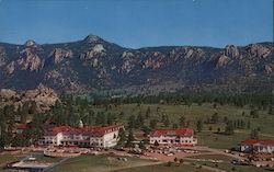 Aerial View of Stanley Hotel Postcard