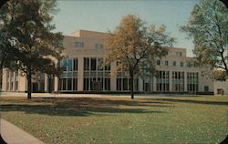 Public Library at the Civic Center Postcard