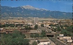 Pikes Peak Avenue Colorado Springs, CO Postcard Postcard Postcard