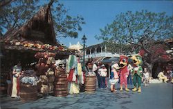 The Three Caballeros in Adventureland Disney Postcard Postcard Postcard