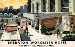 Sheraton Worcester Hotel and Motor Inn Postcard