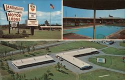 Friendship Inn, Landmark Motor Lodge Postcard