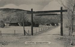 Camping Headquarters, Philmont's Scout Ranch Postcard