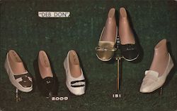 Deb Don Ladies Casual Footwear Postcard