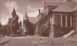 Cox Memorial Hall Administration Building Postcard