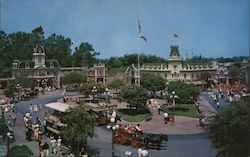 Town Square - Main Street Postcard