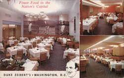 Duke Zeibert's Restaurant Postcard