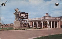 Doby's Hotel Court Postcard