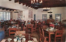 Main Dining Room at the Bishop's Lodge Postcard