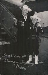 Hopalong Cassidy and his pal "skipalong Tattler" Chicago, IL Postcard Postcard Postcard