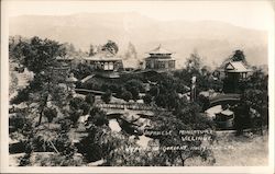 Japanese Miniature Village, Japanese Gardens Hollywood, CA Postcard Postcard Postcard