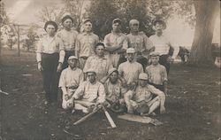 Baseball Team "L-C" Lewis & Clark? Postcard