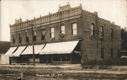 The Tremont Bank 1890 Illinois Postcard Postcard Postcard