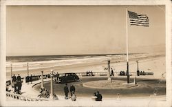 Turnaround at Seaside Oregon Postcard Postcard Postcard