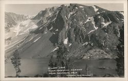 Ellery Lake, Tioga-Yosemite Highway Postcard