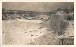 Collapse of Honeymoon Bridge - January 1938 Niagara Falls, NY Postcard Postcard Postcard