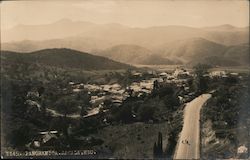 Panorama - City and Mountains Jacala, HG Mexico Postcard Postcard Postcard