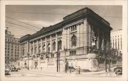 Public Library Postcard