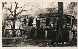 Cabin on Stilts Buildings Postcard Postcard Postcard