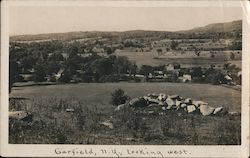 Scenic View Looking West Postcard