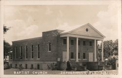 Baptist Church Postcard