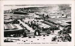 Site of Canadian International Trade Fair Postcard